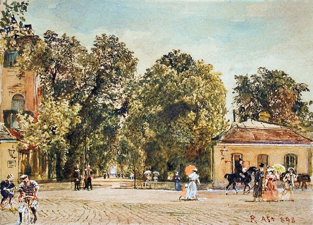 Rudolf von Alt, Schönbrunn